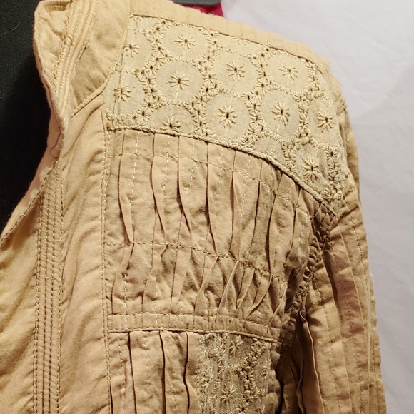 CHEROKEE BEIGE JACKET, SIZE MEDIUM, GREAT CONDITION - Picture 3 of 8